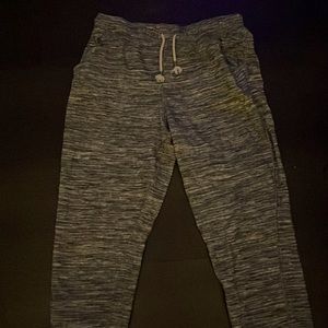 Grey sweatpants